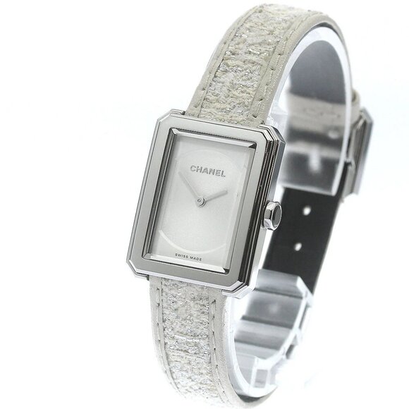 CHANEL Boy friend H6401 Silver Dial Quartz Ladies Watch - Picture 3 of 7